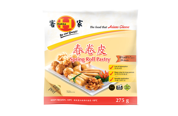 Spring Roll Pastry, 8.5 Pastry Sheets